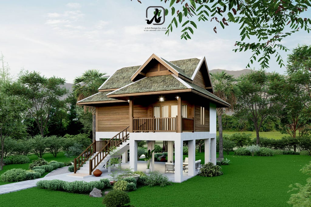 รับออกแบบพร้อมก่อสร้างบ้าน ออกแบบตกแต่งภายใน บ้านและสวน บริการทั่วไทย