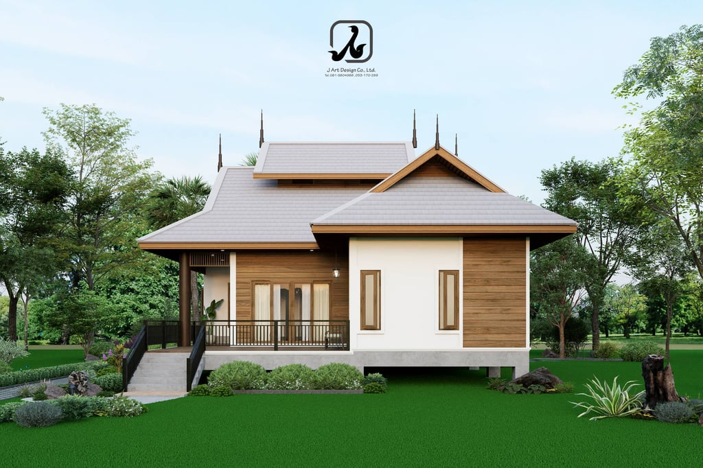 รับออกแบบบ้าน รับสร้างบ้าน รับออกแบบตกแต่งภายใน บ้านและสวนทั่วไทย