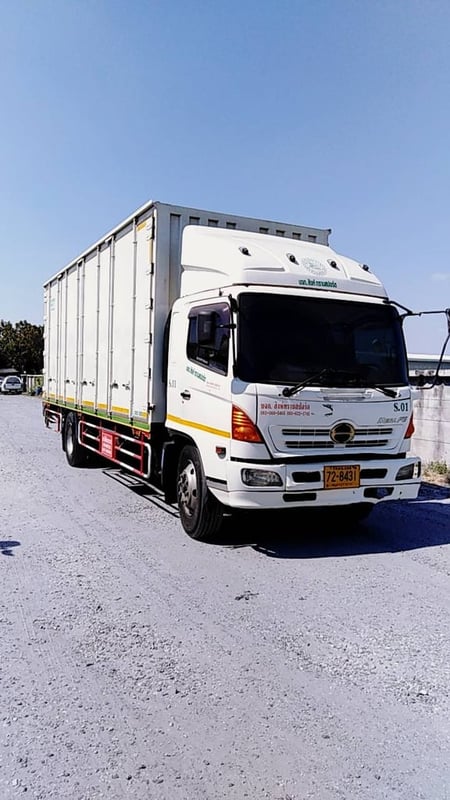 ขายรถบรรทุก6ล้อตู้แห้งประตู10บาน