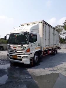ขายรถบรรทุก6ล้อตู้แห้งประตู10บาน