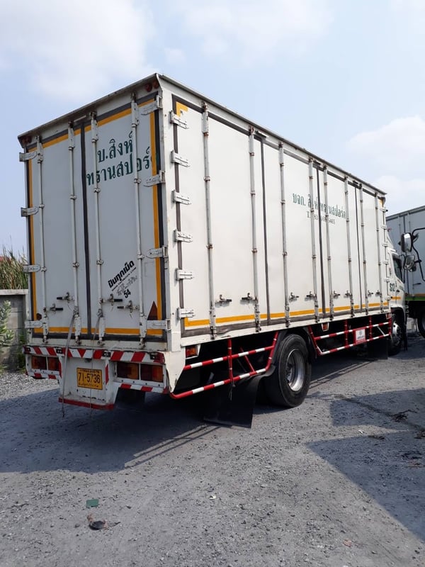 ขายรถบรรทุก6ล้อตู้แห้งประตู10บาน