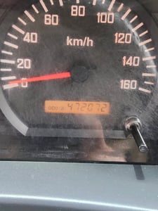 ISUZU NPR 150แรงม้า รถบรรทุก 6ล้อ กระบะเหล็กติดเครน 3 ตัน ปี2012 เลขไมล์ 472,072 กม.