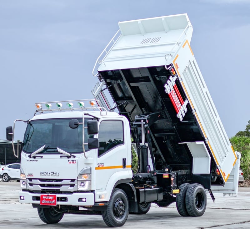 ISUZU FRR 210แรงม้า ดั้มพ์ 5คิว ปี2023 (2566)