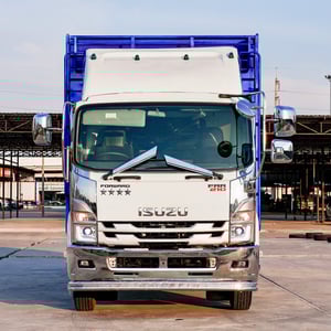 ISUZU FRR 210แรงม้า 6ล้อกระบะคอกปี2023