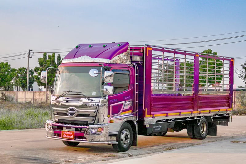 HINO FC9J 210 6ล้อกระบะคอก ปี2024