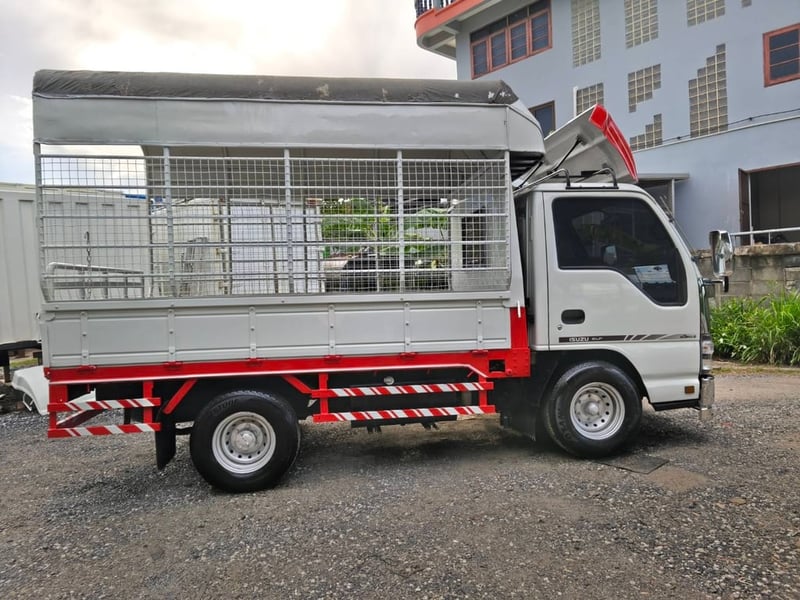 HINO XZU 136แรงม้า รถบรรทุก 4ล้อ กระบะคอกสูง ปี2017