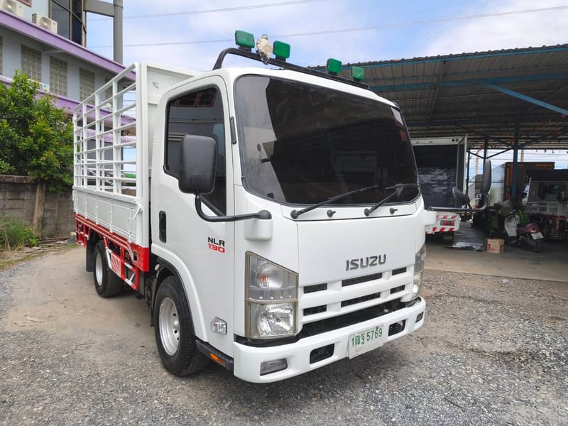 ISUZU NLR 130แรงม้า รถบรรทุก 4ล้อ กระบะคอกสูง ปี2016