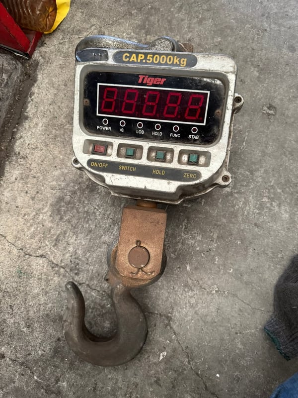 ตราชั่งแขวนน้ำหนัก 5 ตัน