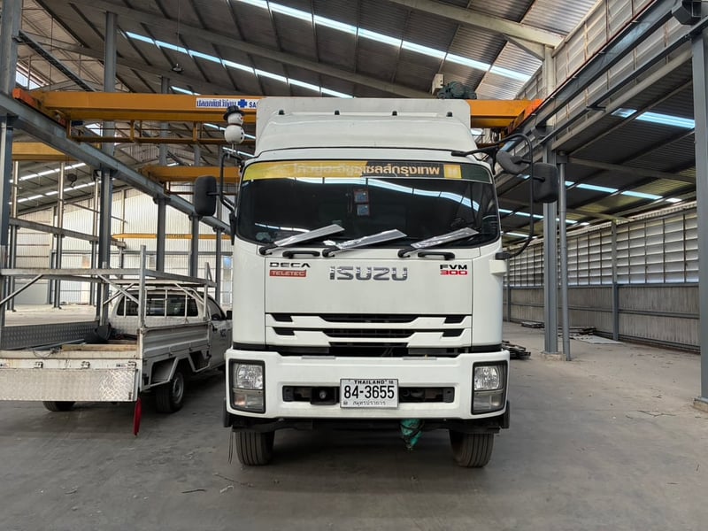 ISUZU FVM 221แรงม้า รถบรรทุก 10ล้อ พ่วงแม่ลูก ปี2020 เลขไมล์ 169,472 กม.