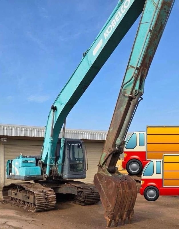 รถขุด KOBELCO SK200-8 บูมยกสูง 16 เมตร รถขุด KOBELCO SK200-8 บูมยกสูง 16 เมตร