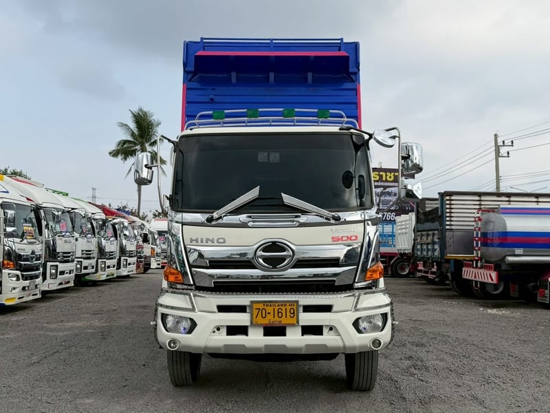hino FM1 รถบรรทุก 10ล้อ ดั้มพ์ ปี2017 เลขไมล์น้อยกว่า 500,000 กม.