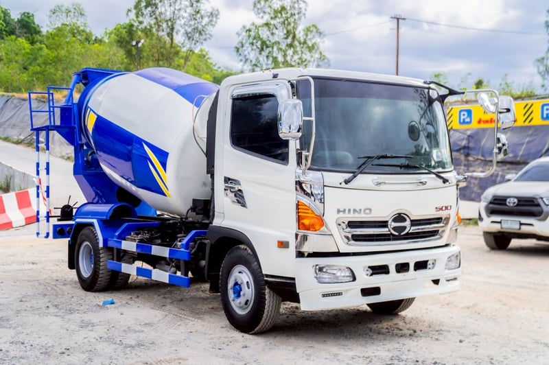 HINO FC9J 175แรงม้า รถบรรทุก 6ล้อ โม่ผสมปูน ปี2017 เลขไมล์ 40,049 กม. HINO FC9J 175แรงม้า รถบรรทุก 6ล้อ โม่ผสมปูน ปี2017 เลขไมล์ 40,049 กม.