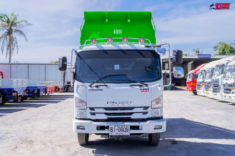 ISUZU FRR รถบรรทุก 6ล้อ ดั้มพ์ ปี2020 เลขไมล์น้อยกว่า 100,000 กม.