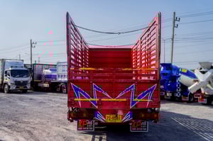 hino fg8j รถบรรทุก 10ล้อ กระบะคอกสูง ปี2022 เลขไมล์น้อยกว่า 500,000 กม.