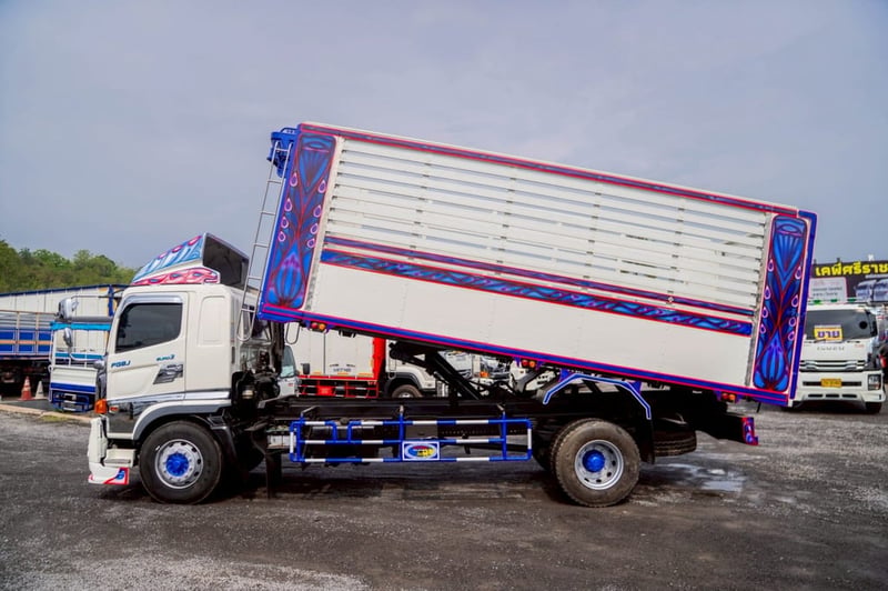 HINO VICTOR 500 รถบรรทุก 6ล้อ ดั้มพ์ ปี2018 เลขไมล์ 120,121 กม. HINO VICTOR 500 รถบรรทุก 6ล้อ ดั้มพ์ ปี2018 เลขไมล์ 120,121 กม.
