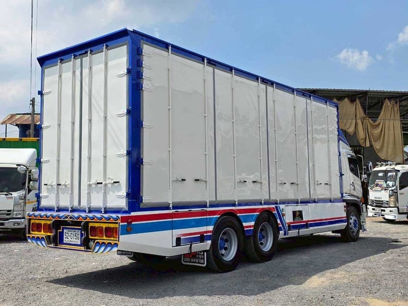 HINO FL รถบรรทุก 10ล้อ ตู้แห้ง ปี2016 เลขไมล์ 583,230 กม.