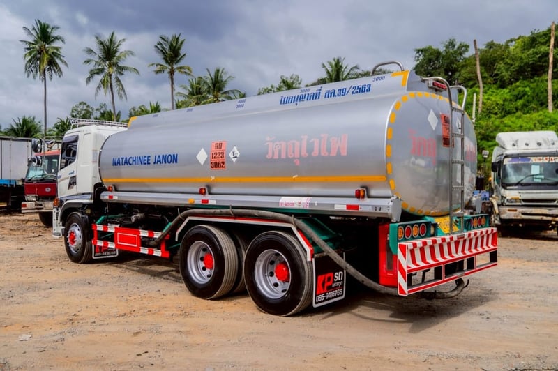 hino victor 260แรงม้า รถบรรทุก 10ล้อ บรรทุกของเหลว ปี2021 เลขไมล์ 243,206 กม.