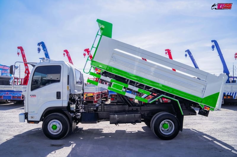 ISUZU FRR รถบรรทุก 6ล้อ ดั้มพ์ ปี2020 เลขไมล์น้อยกว่า 100,000 กม.