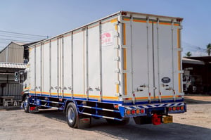 HINO FG รถบรรทุก 6ล้อ ตู้แห้ง ปี2019 เลขไมล์น้อยกว่า 500,000 กม.