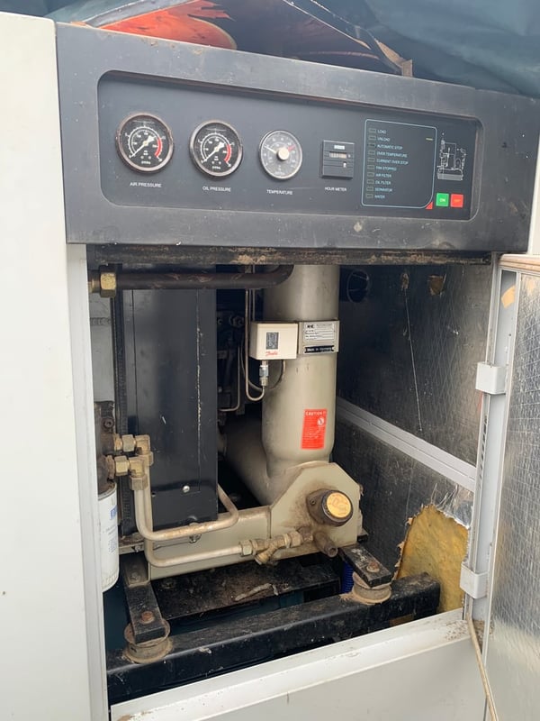 ขายปั๊มลมสกรู ROTORCOMP ขนาด 50แรง