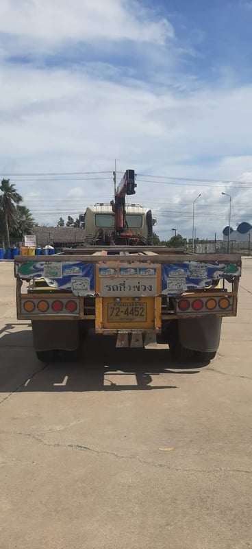 หัวลาก+หาง ติดเครน 5 ตัน HINO 700 เครื่องP11C-330แรงม้า