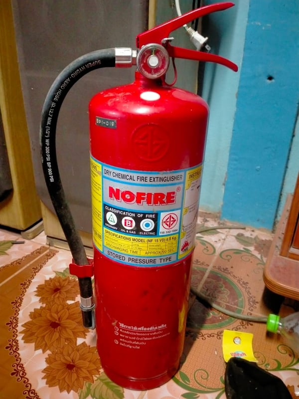 ขายถังดับเพลิง ราคา 500 ซื้อไปใช้ได้เลยไม่ต้องไปเติม