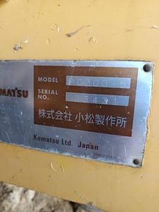 ขายแม็คโครkomatsu pc300-5 ใช้งานดี ใบซื้อขาย ราคาถูกดี8.5แสน