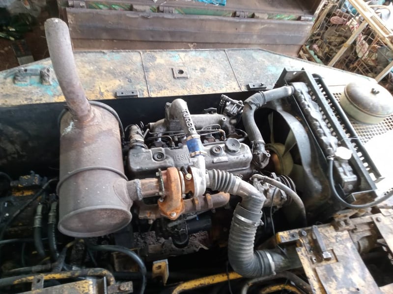 ขายรถแม็คโคร sumitomo f2 ใช้งานดี มาก ใบซื้อขาย ราคาถูกดี2.6แสน