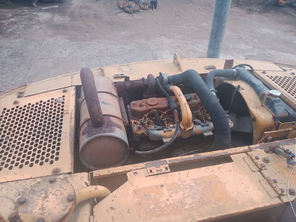 ขายแม็คโครkobelco sk120-2 ใช้งานดี ใบซื้อvาย ราคา385,000