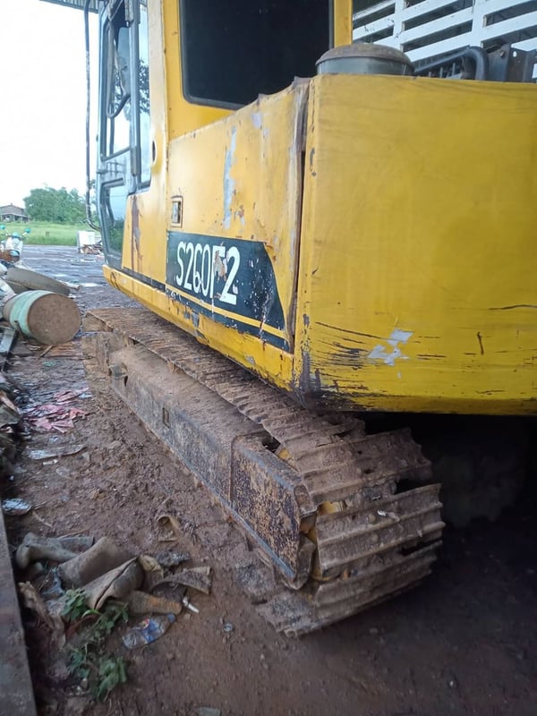 ขายรถแม็คโคร sumitomo f2 ใช้งานดี มาก ใบซื้อขาย ราคาถูกดี2.6แสน