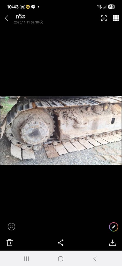 รถแม็คโครkomatsu pc120-2ใช้งานได้ดี ใบซื้อขาย ราคา165,000