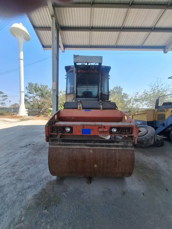 ขายรถบดล้อเหล็ก 5ตัน hamm ใช้งานได้ปกติ ใบซื้อขาย ราคา399 000