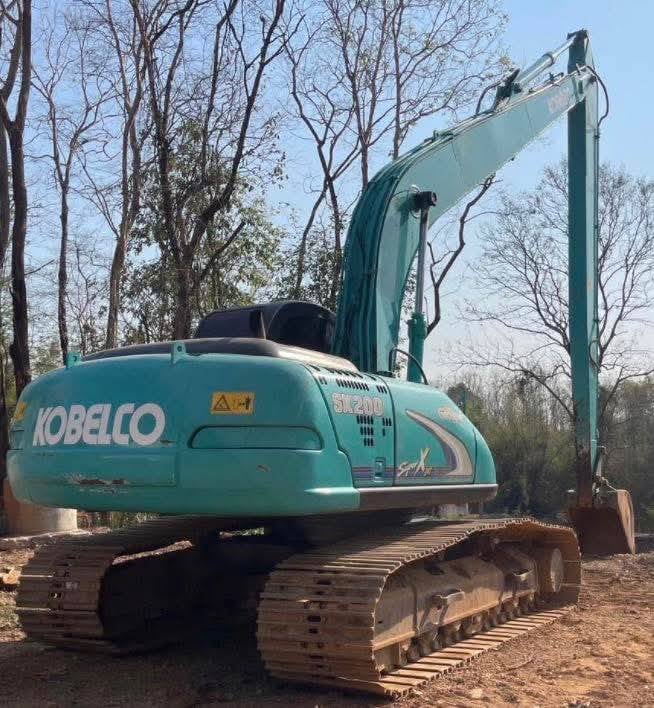 ขายแม็คโครkobelco sk200-5 บูมยาว ใบซื้อvาย ใช้งานดี ขายแม็คโครkobelco sk200-5 บูมยาว ใบซื้อvาย ใช้งานดี