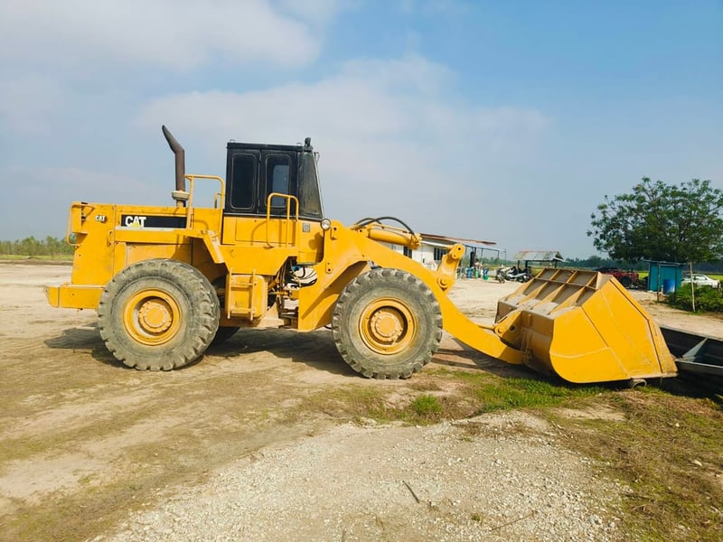 ขายรถตักล้อยางCAT 950E ใช้งานดี ใบซื้อvาย ราคา6.5แสน