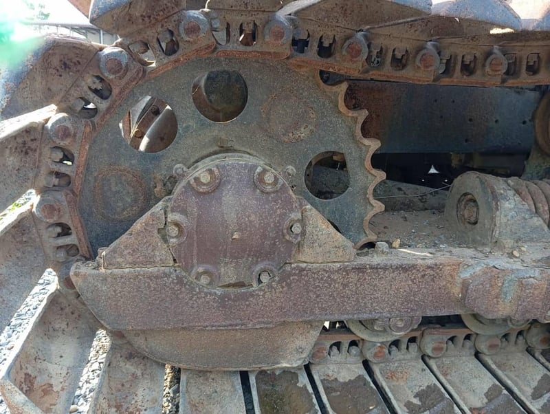 รถแทรกเตอร์CAT D4D ตีนเป็ด ใช้งานดี ใบซื้อขายราคา289,000