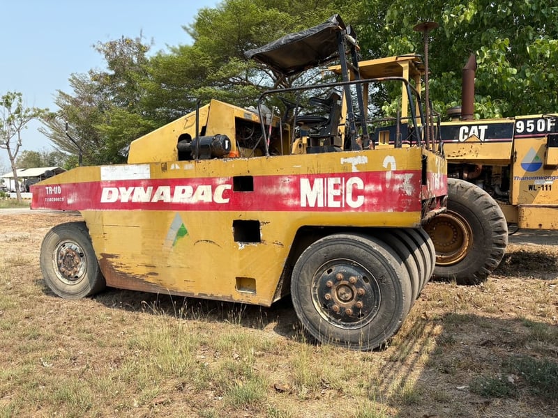 รถบดล้อยาง9ล้อ Dynapac มีทะเบียร ใช้งานดี ราคาถูกดีๆๆ3.5แสน