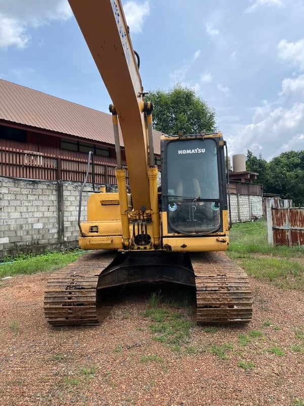รถแม็คโครkomatsu pc130-7ใบซื้อขาย ใช้งานดี ราคา4.8แสน