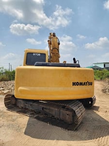 รถแม็คโครkomatsu pc120-6ใช้งานดี มีทะเบียน ราคา6.5อสน