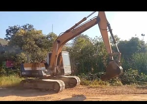 รถแม็คโครkomatsu pc120-5 ใช้งานดี ใบซื้อvาย ราคาถูกดีๆ3.2แสน