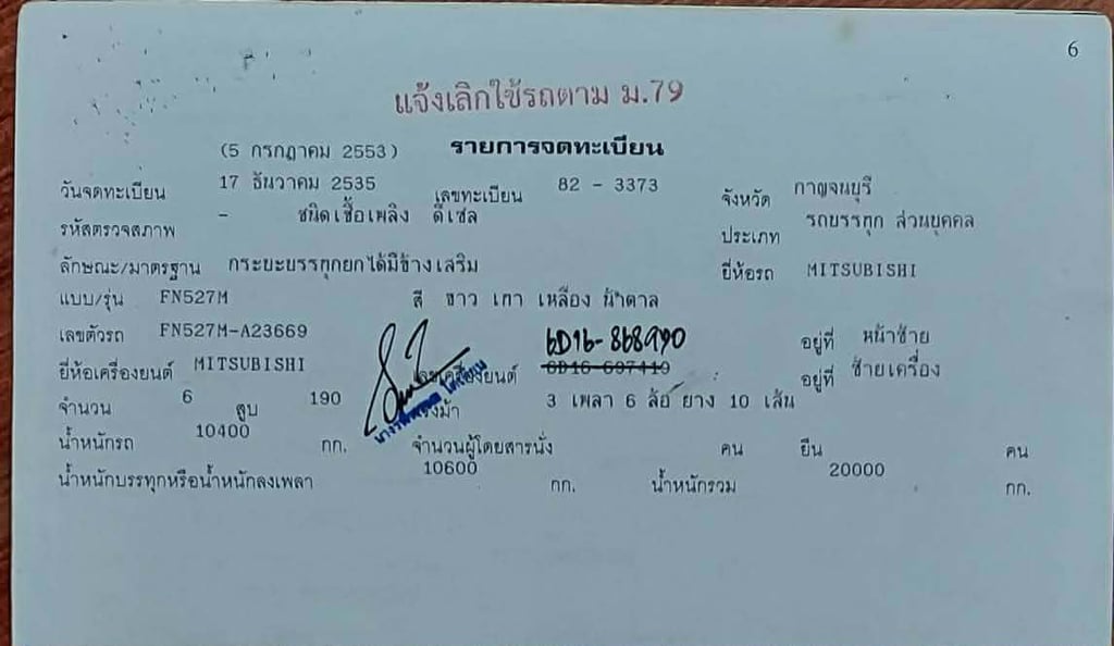 ขายรถ10ล้อพ่วงแม่ลูกดั้ม mitsubishi Fn527m-a23669 มีทะเบียน ใช้งานปกติ ราคาถูกดี4.5แสน ขายรถ10ล้อพ่วงแม่ลูกดั้ม mitsubishi Fn527m-a23669 มีทะเบียน ใช้งานปกติ ราคาถูกดี4.5แสน