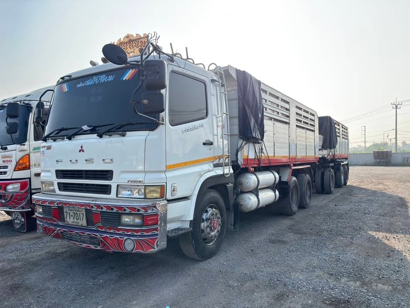 ขายรถพ่วงแม่ลูก mitsubishi 380แรง ใช้งานดี มีทะเบียน ราคา6.5แสน ขายรถพ่วงแม่ลูก mitsubishi 380แรง ใช้งานดี มีทะเบียน ราคา6.5แสน