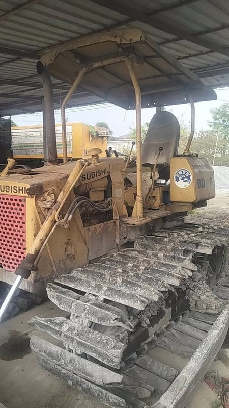 ขายรถแทรกเตอร์.mitdubishi BD2F ใบ70ซม. ใช้งานดี เกียร์ตัด ราคาถูกดีๆๆ115,000