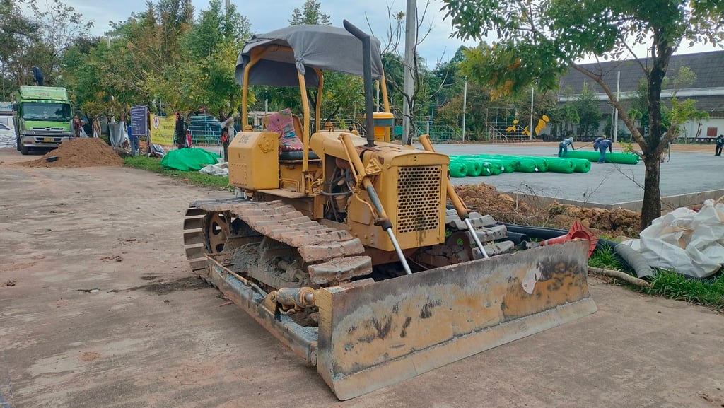 รถแทรกเตอร์mitsubishi BD2E ตีนเป็ด ใช้งานดี ราคา110,000