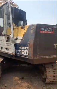 รถแม็คโครkomatsu pc120-5มีไลเจาะ ใช้งานดี ใบอิยวอย ราคาถูกดีๆ249,000