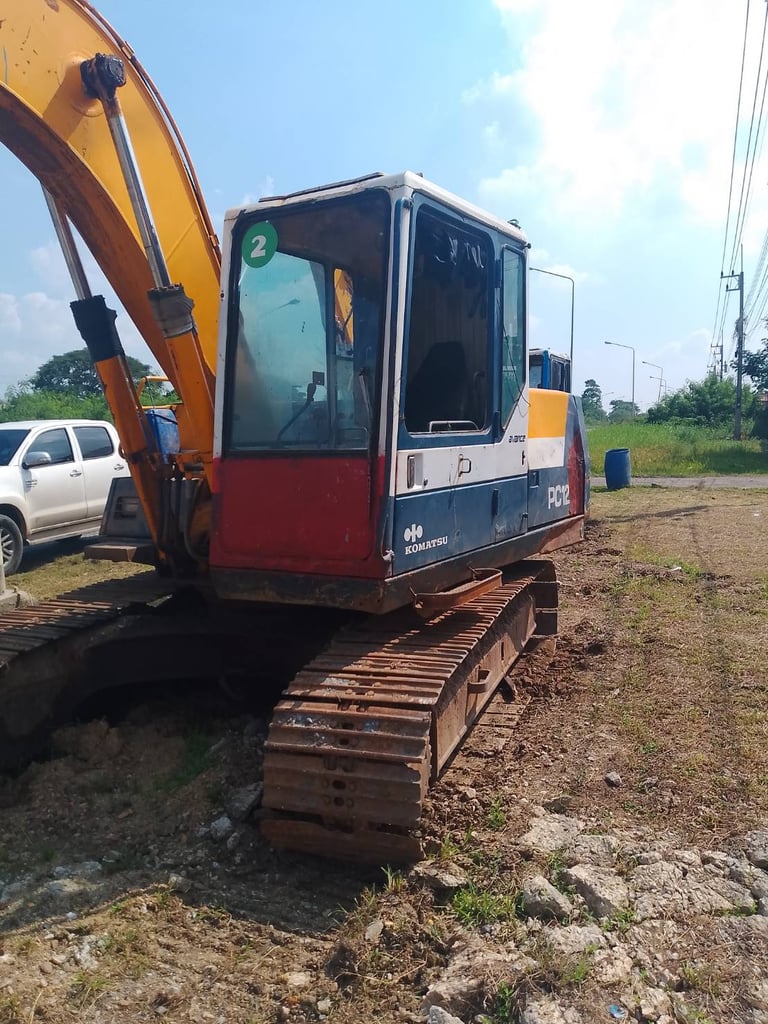 ขายรวม2คันแม็คโครkomatsu pc120-5 รวม2คัน ใช้งานได้ ใบซื้อขาย ราคา400,000 ขายรวม2คันแม็คโครkomatsu pc120-5 รวม2คัน ใช้งานได้ ใบซื้อขาย ราคา400,000