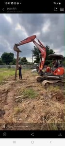 ขายรถแม็คโครkubota 5ton ใช้งานได้มีทะเบียน ราคา3.5แสน