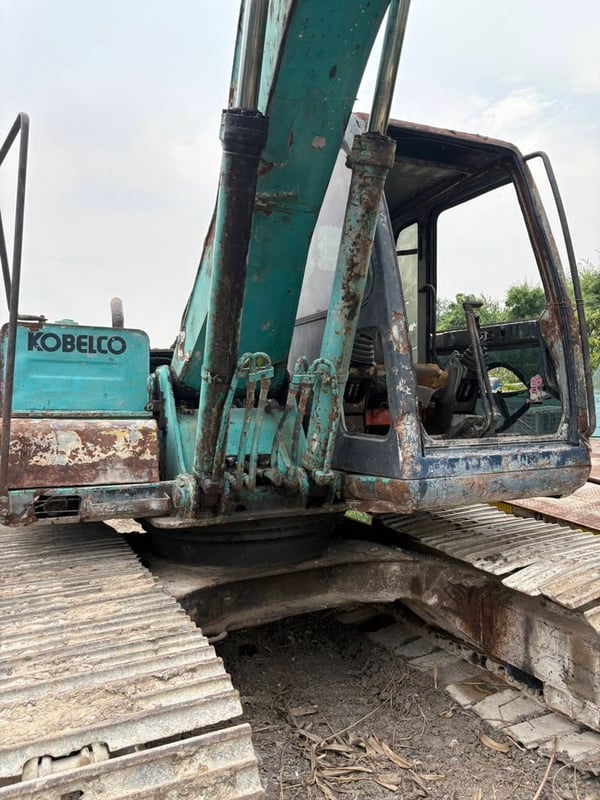 ขายรถแม็คโครkobekco sk120-3 ใช้งานได้ ใบซื้อขายราตา2 5แสน