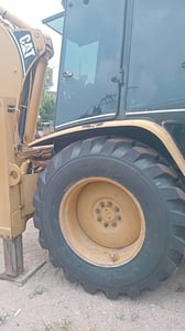 Vายรถหน้าตักหลังขุด CAT 424D ใช้งานดี ใบซื้อvาย ราคาถูกดี 389,000