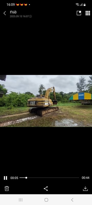 ขายรถแม็คโครcat 320v2 มีเล่ม ใช้งานได้ปกติ ราคา3.แสน