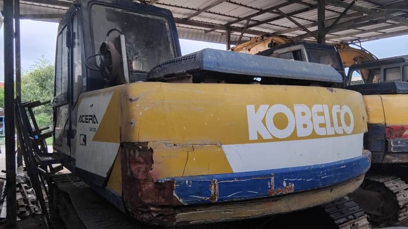 ขายแม็คโครkobekco sk120-3ตามสภาพ ราคา2 5แสน ขายแม็คโครkobekco sk120-3ตามสภาพ ราคา2 5แสน